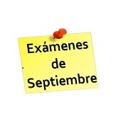 Exámenes Septiembre 1° Bach 